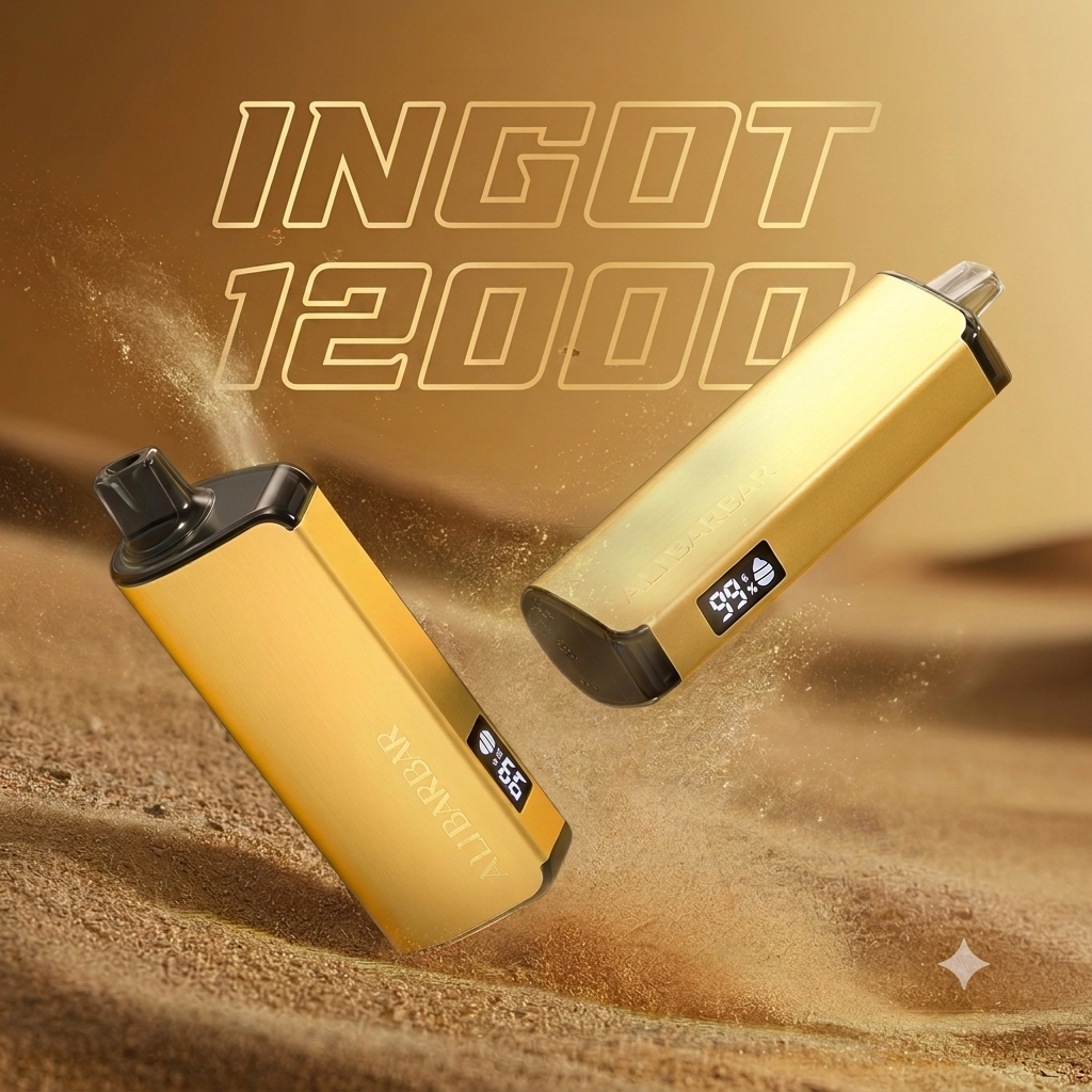 ALIBARBAR INGOT 12000 PUFFS